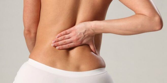 lower back pain due to hip osteoarthritis